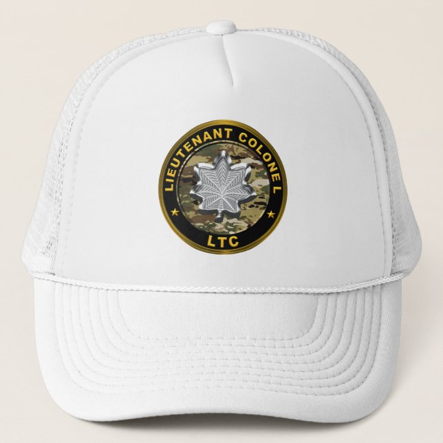 Lieutenant Colonel Trucker Hat (Front)