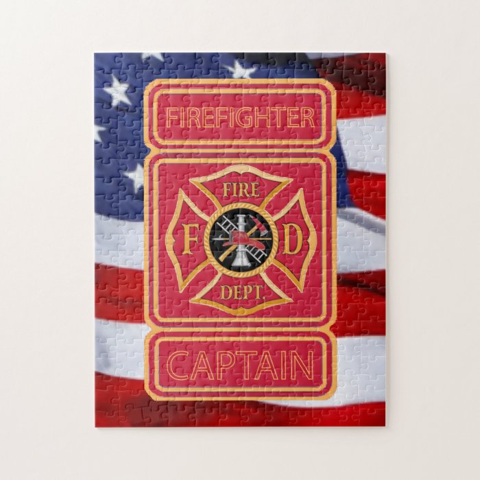 Lieutenant Firefighter Puzzle