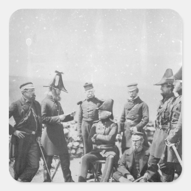 Lieutenant General Sir George Brown G.C.B Square Sticker (Front)