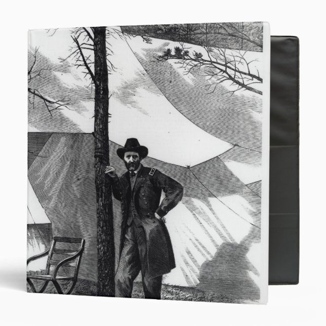 Lieutenant General Ulysses S. Grant 3 Ring Binder (Front/Inside)