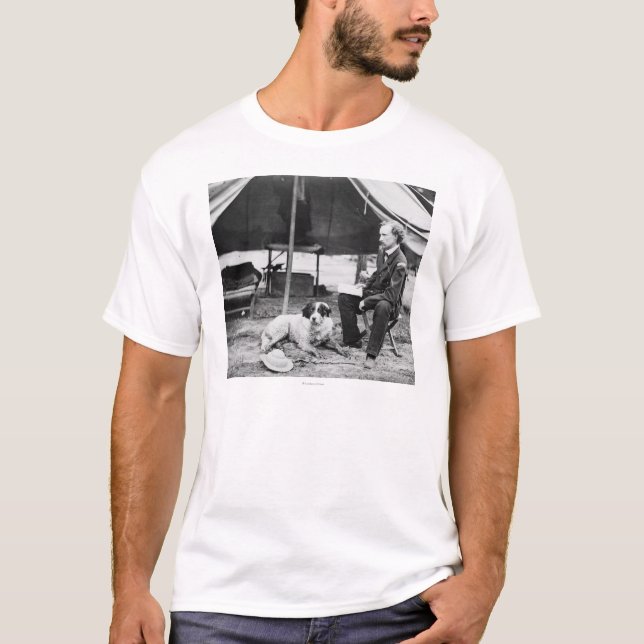 Lieutenant Georger Custer PhotographVirginia T-Shirt (Front)