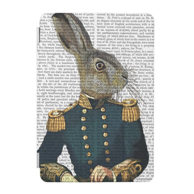 Lieutenant Hare iPad Mini Cover (Front)