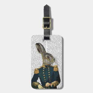 Lieutenant Hare Luggage Tag