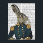 Lieutenant Hare Postcard<br><div class="desc">Animals & Nature</div>