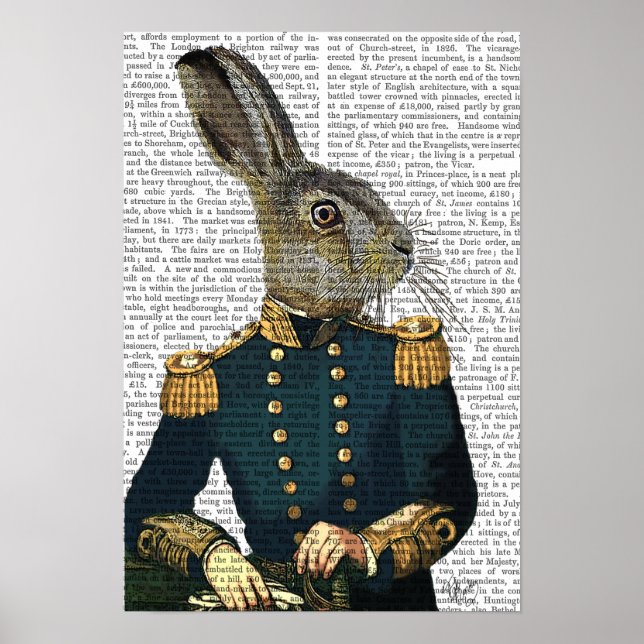 Lieutenant Hare Poster (Front)