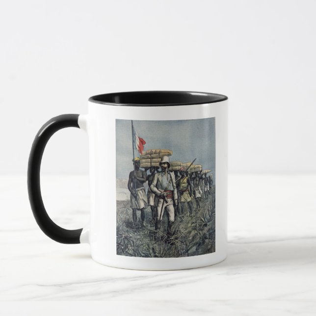 Lieutenant Mizon  on his 1892 Mission Mug (Left)