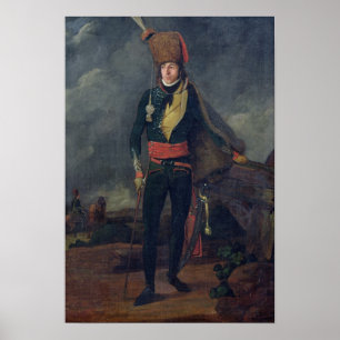 Lieutenant of the 8th Hussars Poster