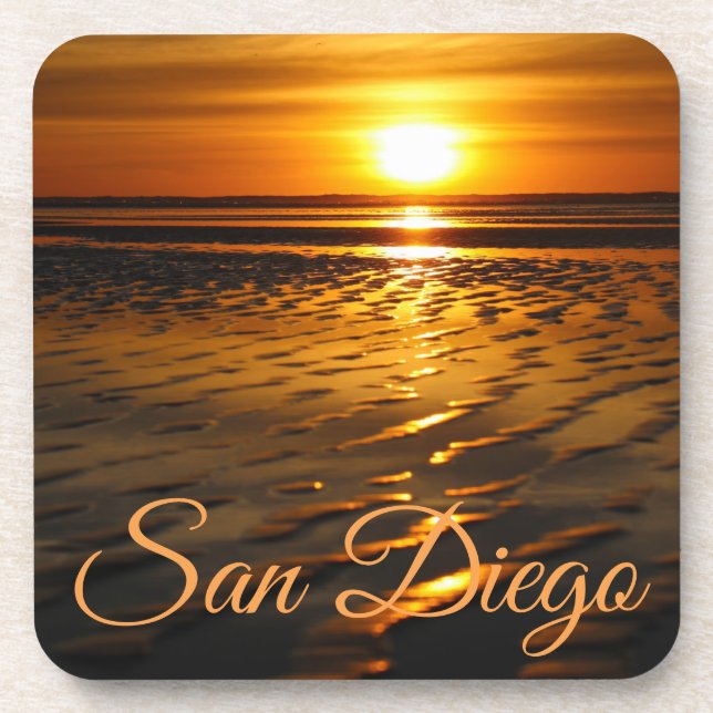 life a beach beverage coaster (Front)