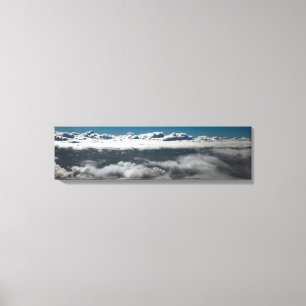 Life Above & Beyond The Clouds Panoramic Canvas