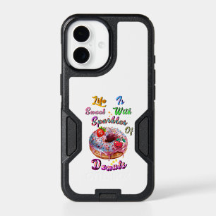 Life Accessories Is Sweet With Sparkles Of Donuts iPhone 17 Case