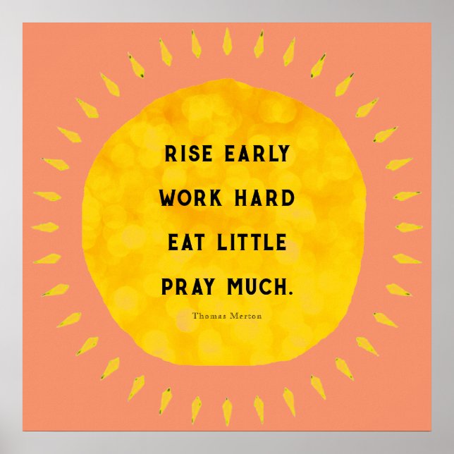 Life Advice Poster (Front)