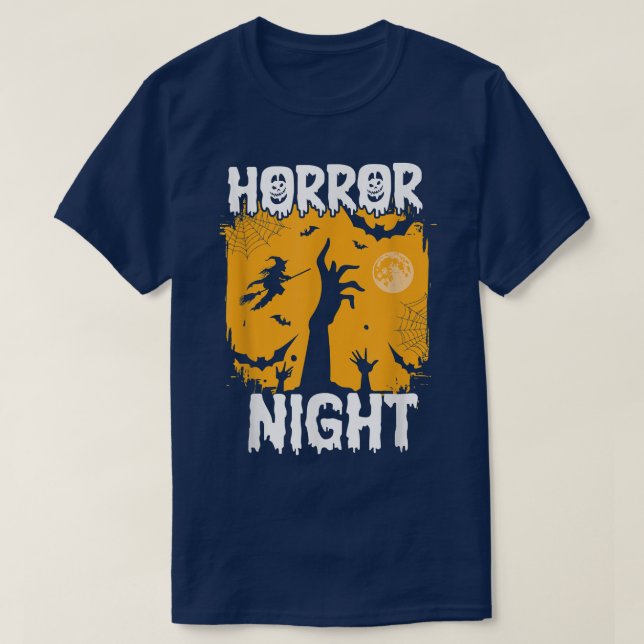 Life after marriage is just like Horror Night Funn T-Shirt (Design Front)