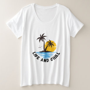 Life and Chill Women  Plus Size T-Shirt