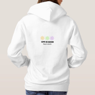 life and flowers t-shirt hoodie