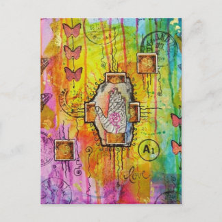 Life And Love Postcard