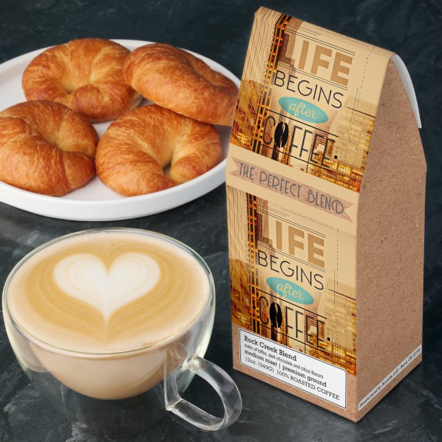 Life Begins After Coffee Roasted Coffee (Breakfast)