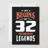 Life Begins At 32 (Front)