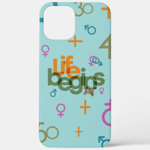 Life Begins At (Customize)   iPhone 12 Pro Max Case