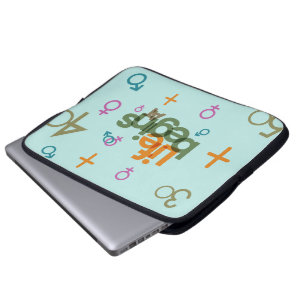 Life Begins At (Customize) Laptop Sleeve 15"