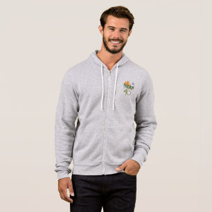 Life Begins At (Customize) Men's Full-zip Hoodie