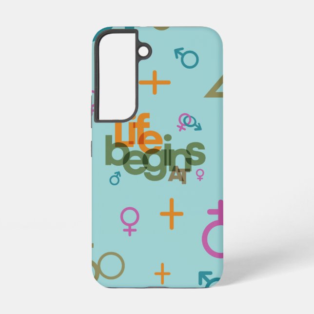 Life Begins At (Customize) | Samsung Galaxy Case (Back)