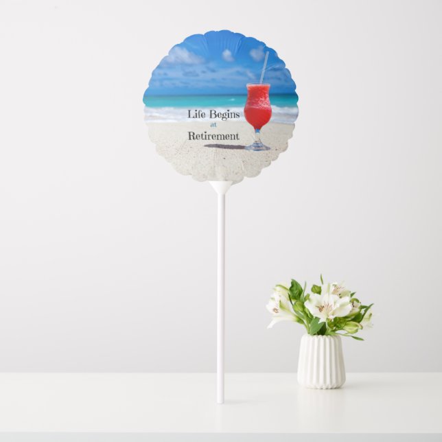 Life Begins at Retirement, Balloon (In SItu)