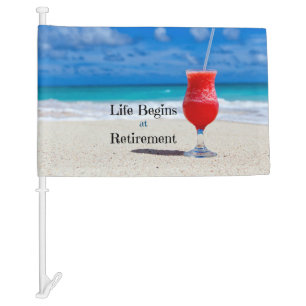 Life Begins at Retirement, Car Flag