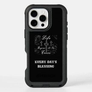 Life begins at the cross iPhone 16 pro max case
