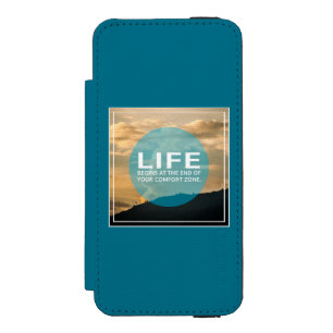 Life Begins Wallet Case For iPhone SE/5/5s