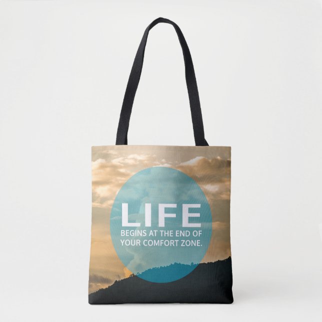 Life Begins Tote Bag (Front)