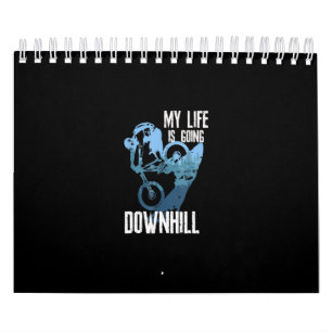 Life Behind Bars Biking Mountain Calendar