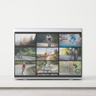 Life Behind Bars Personalize Images Bicycle Lovers HP Laptop Skin
