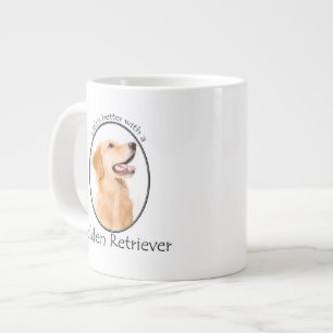 Life Better Golden Jumbo Mug