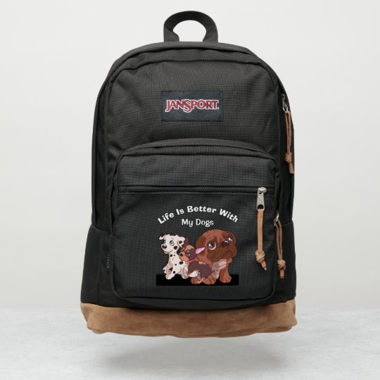 dog jansport backpack