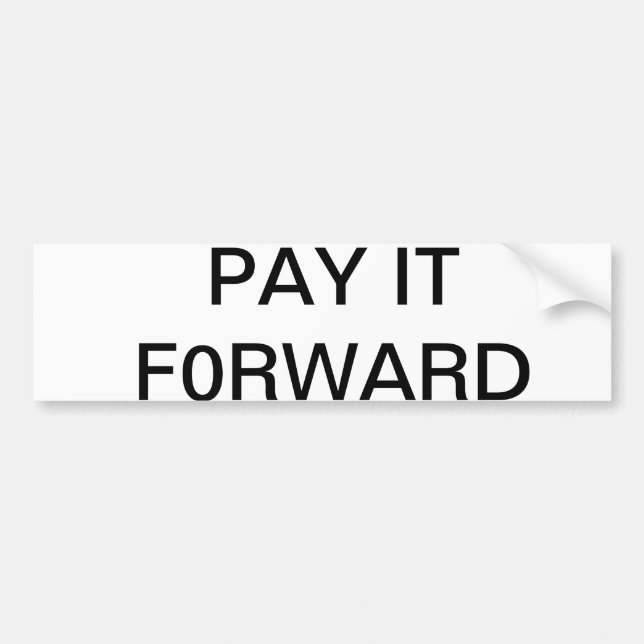 life bumper sticker (Front)