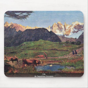 Life By Segantini Giovanni Mouse Pad