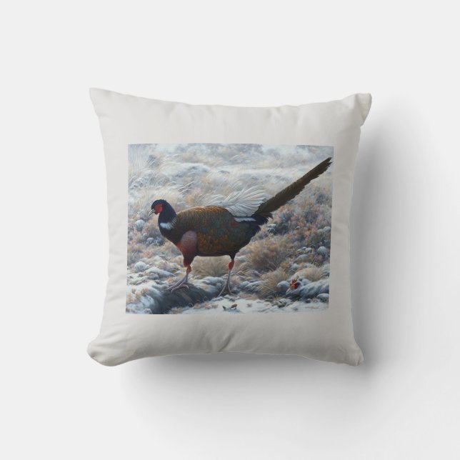 LIfe Calls Throw Pillow (Front)