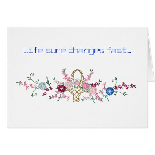 Life Changes Card (Front Horizontal)