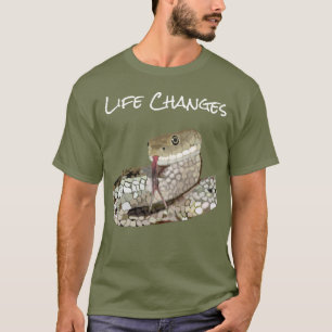 Life Changes, Snake Symbolism of Transformation T-Shirt