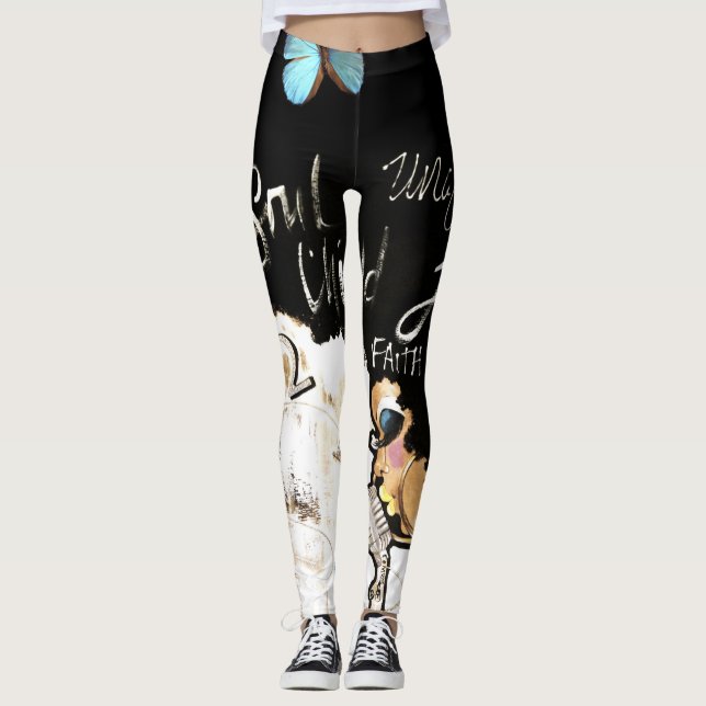 Life Check Leggings (Front)