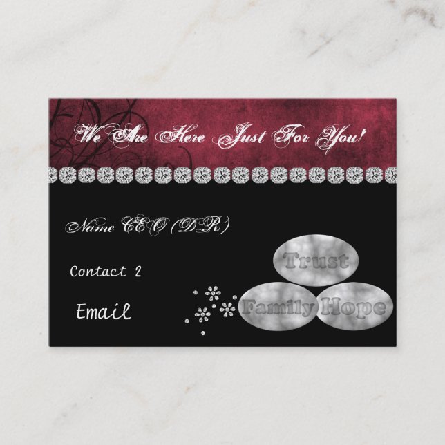 LIFE COACH Business Card (Front)