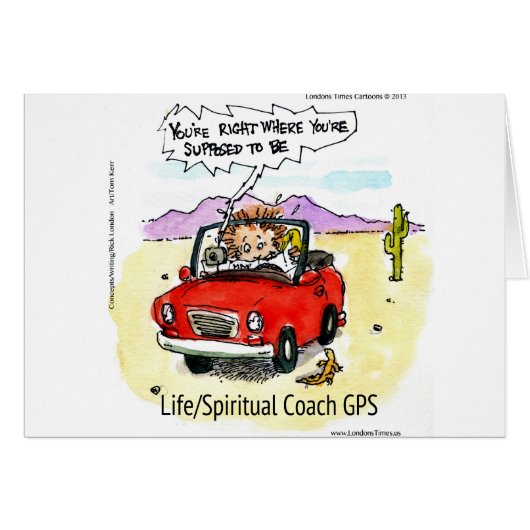 Life Coach GPS Cards (Front Horizontal)