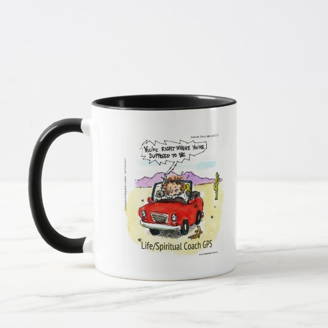 Life Coach GPS Mug (Left)