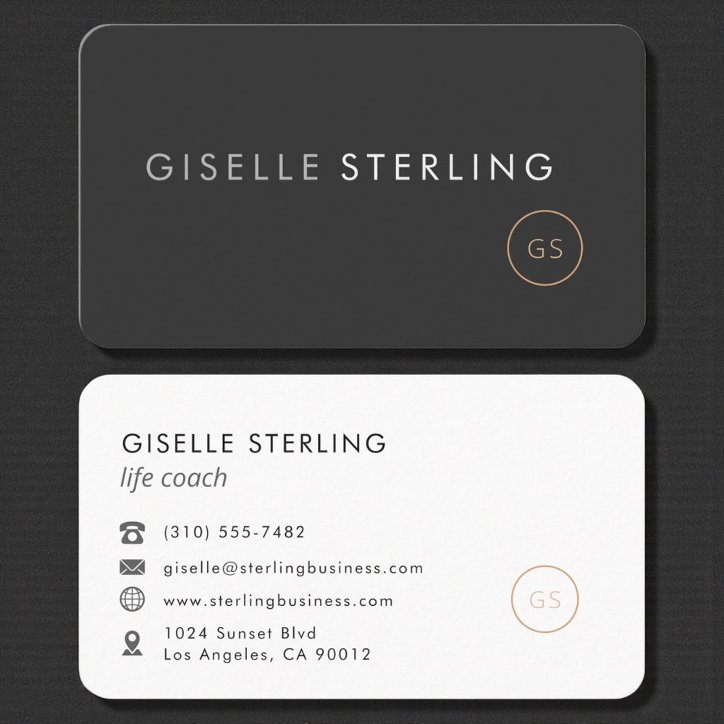 Life Coach Professional Business Card