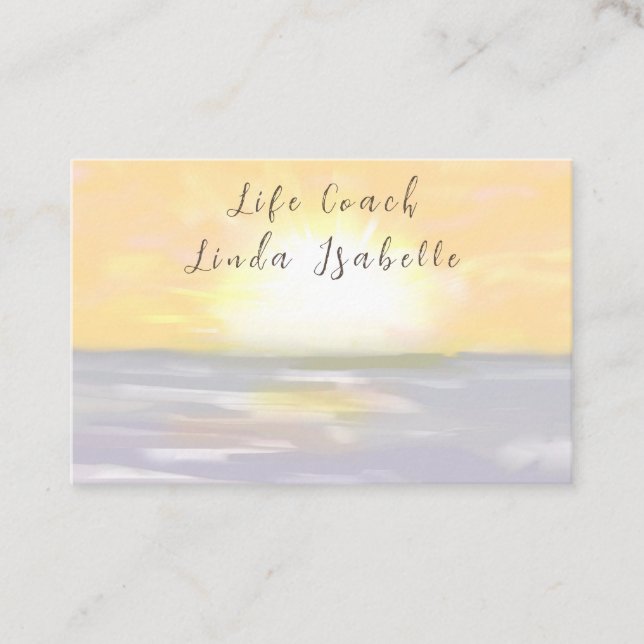 Life coach, Reiki, Counselor, Business Cards (Front)