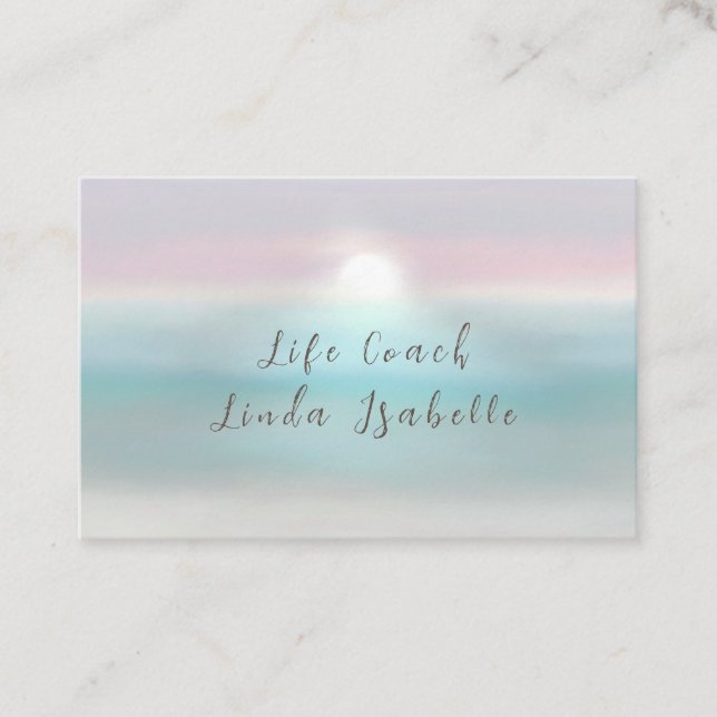 Life coach, Reiki, Counselor, Business Cards (Front)