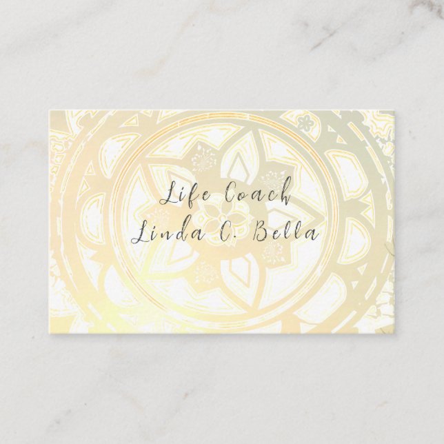 Life coach, Reiki, Counselor, Business Cards (Front)