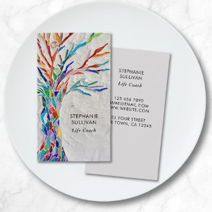Life Coach Tree Of Life Business Card