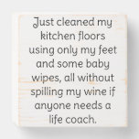 Life Coach Wooden Box Sign