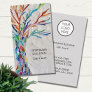 Life Coach Your Logo Tree Of Life Business Card